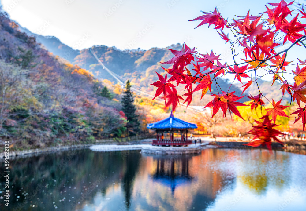 lake in the mountains