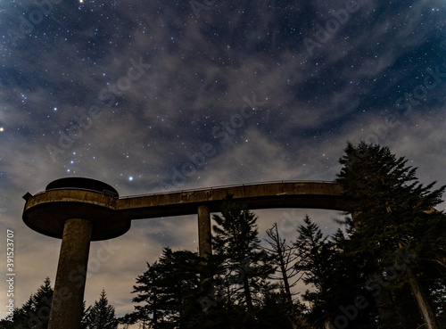 Clingmans Dome Silhouette 