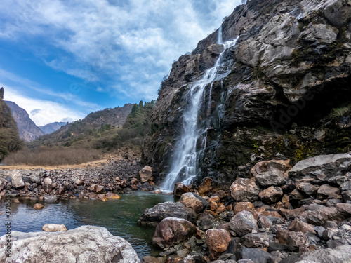 Jung Waterfall Tawang  Arunachal Pradesh India