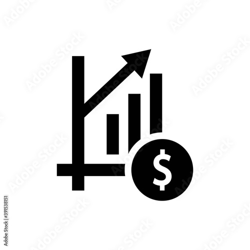 Growth investment icon