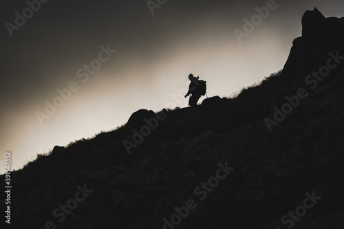 photographer on the hill