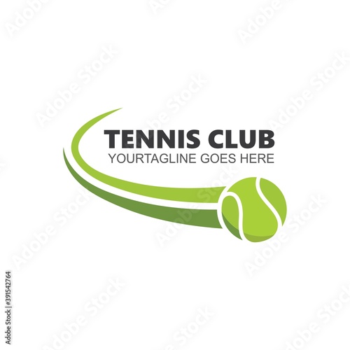 tennis ball icon vector illustration design template