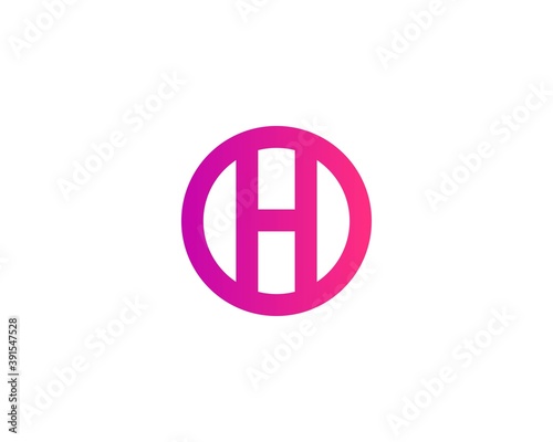 HO OH LETTER LOGO DESIGN VECTOR TEMPLATE. HO OH LOGO DESIGN.