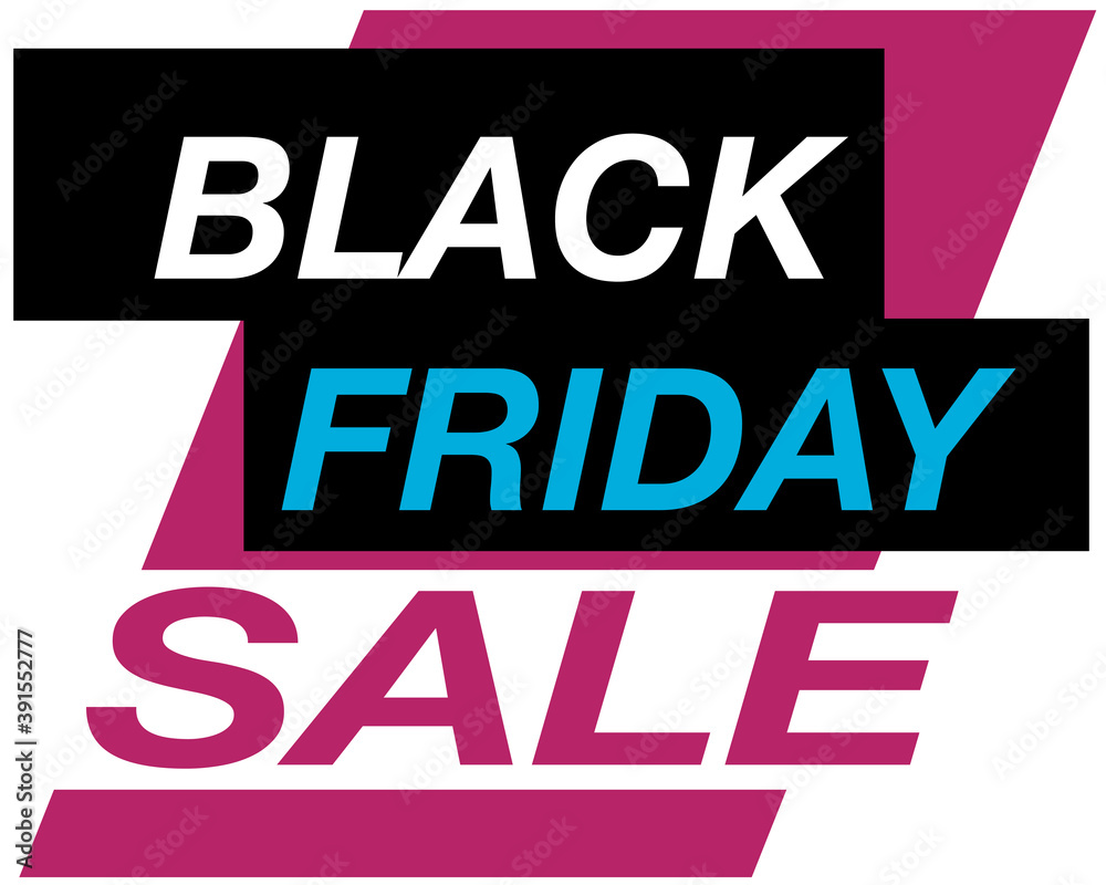 Black Friday Sale Poster. Discounts and business concept. Vector illustration design.