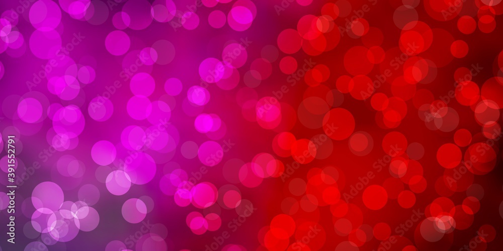 Light Blue, Red vector layout with circle shapes. Light Blue, Red vector layout with circle shapes.
