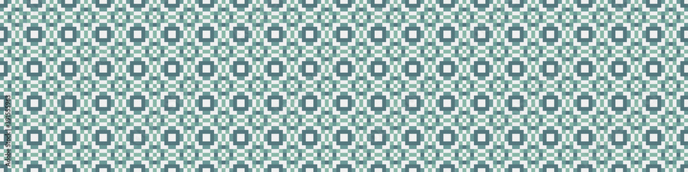 Abstract Cross Pattern Dots Logo generative computational art illustration