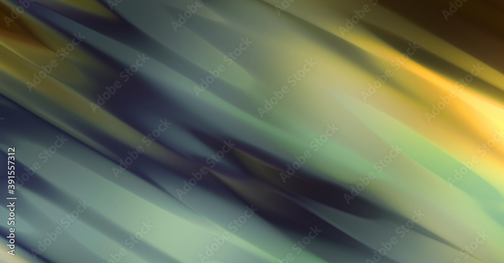 Cool background with vibrant waves of color. 2D illustration of wavy motion. Swirly colorful vibrant shapes. Abstract conceptual wallpaper.