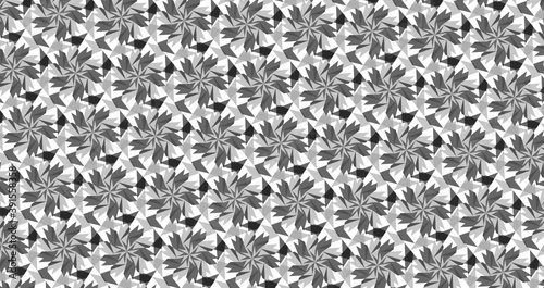repetitive abstract geometric monochrome pattern-10u1b of the ten sided polygon-10u1