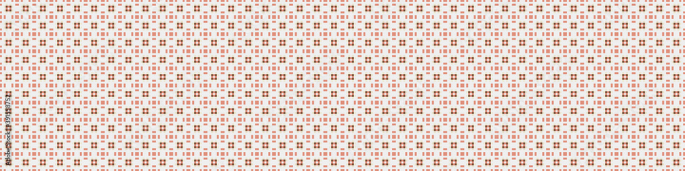 Fototapeta premium Abstract Cross Pattern Dots Logo generative computational art illustration