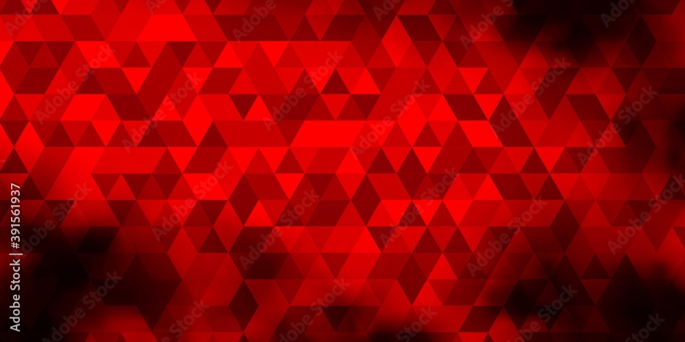 Dark Red vector texture with triangular style. Dark Red vector texture with triangular style.