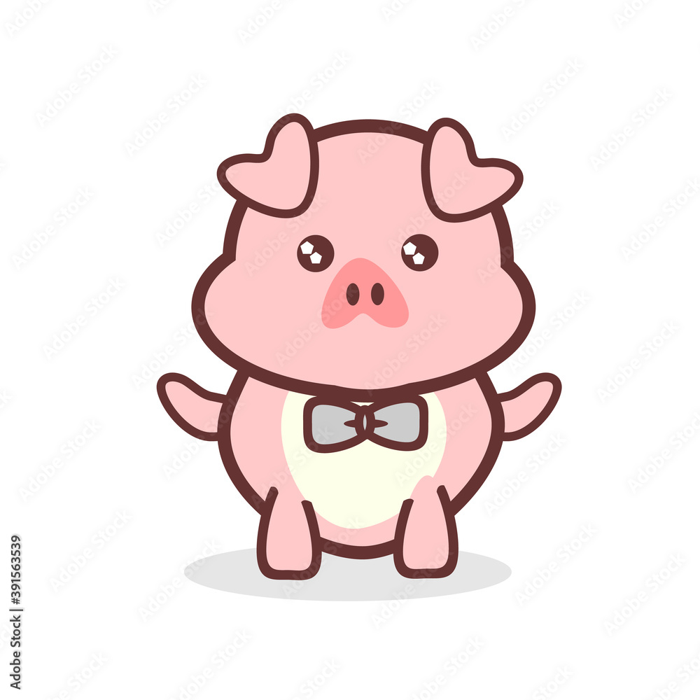 Fototapeta premium cutes animals vector image