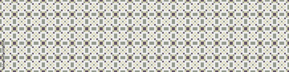 Fototapeta premium Abstract Cross Pattern Dots Logo generative computational art illustration