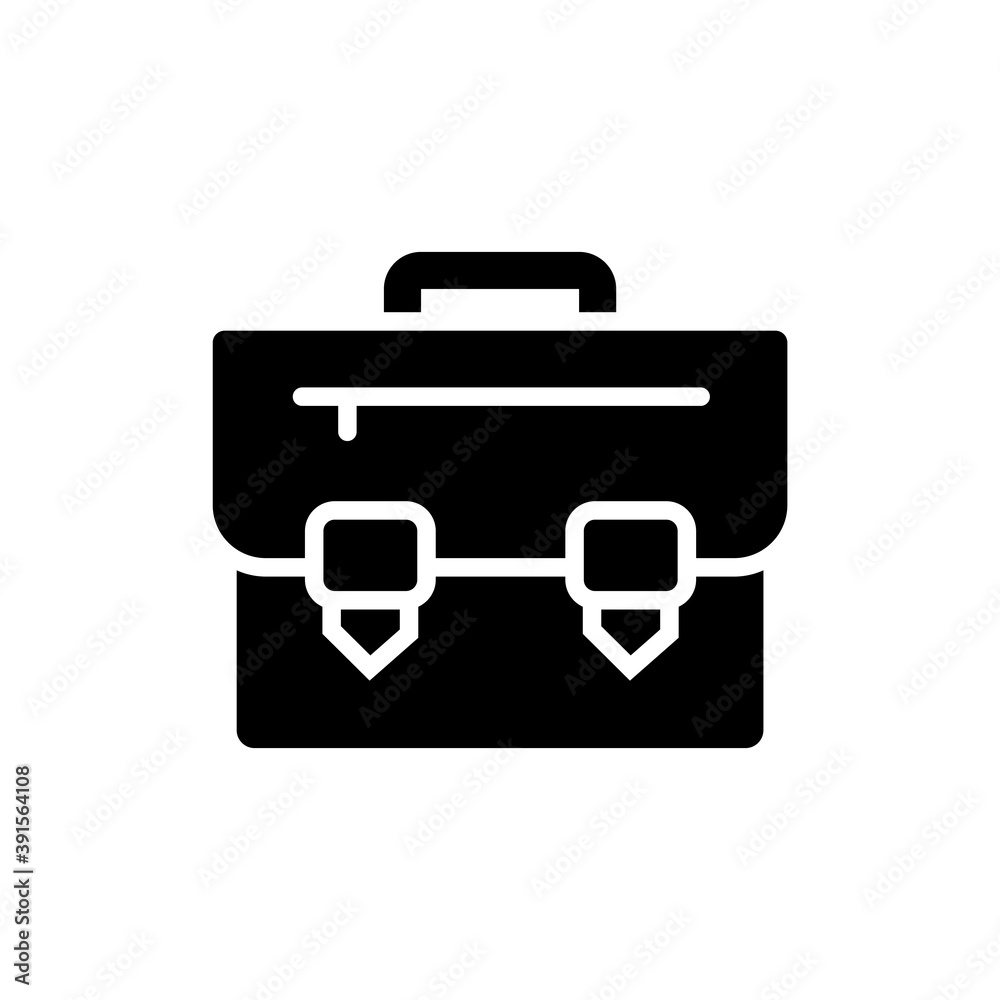 Briefcase Vector Style Solid Icon. Business and Finance EPS 10 File Briefcase Vector Style Solid Icon. Business and Finance EPS 10 File