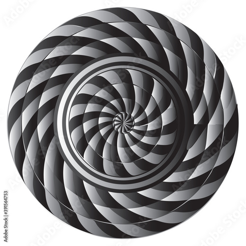 Wallpaper Mural Abstract spiral paint background with Stripes Torontodigital.ca