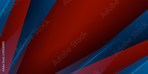 Blue red abstract background. Vector illustration design for presentation, banner, cover, web, flyer, card, poster, wallpaper, texture, slide, magazine