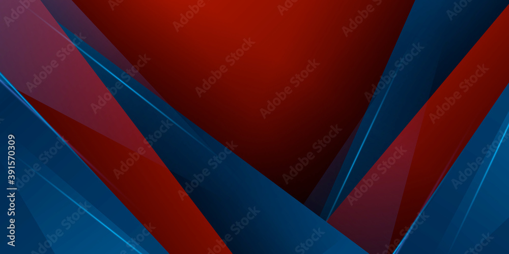 Modern red blue abstract background with stylish line traingle suit for presentation design and banner template Modern red blue abstract background with stylish line traingle suit for presentation design and banner template
