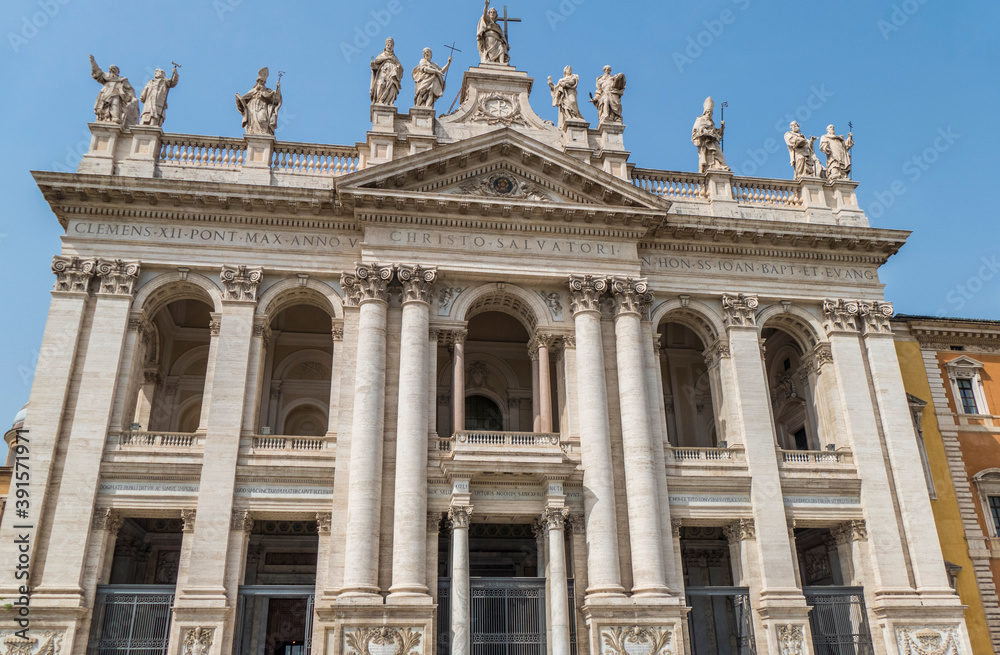 The Basilica of San Giovanni in Laterano in Rome