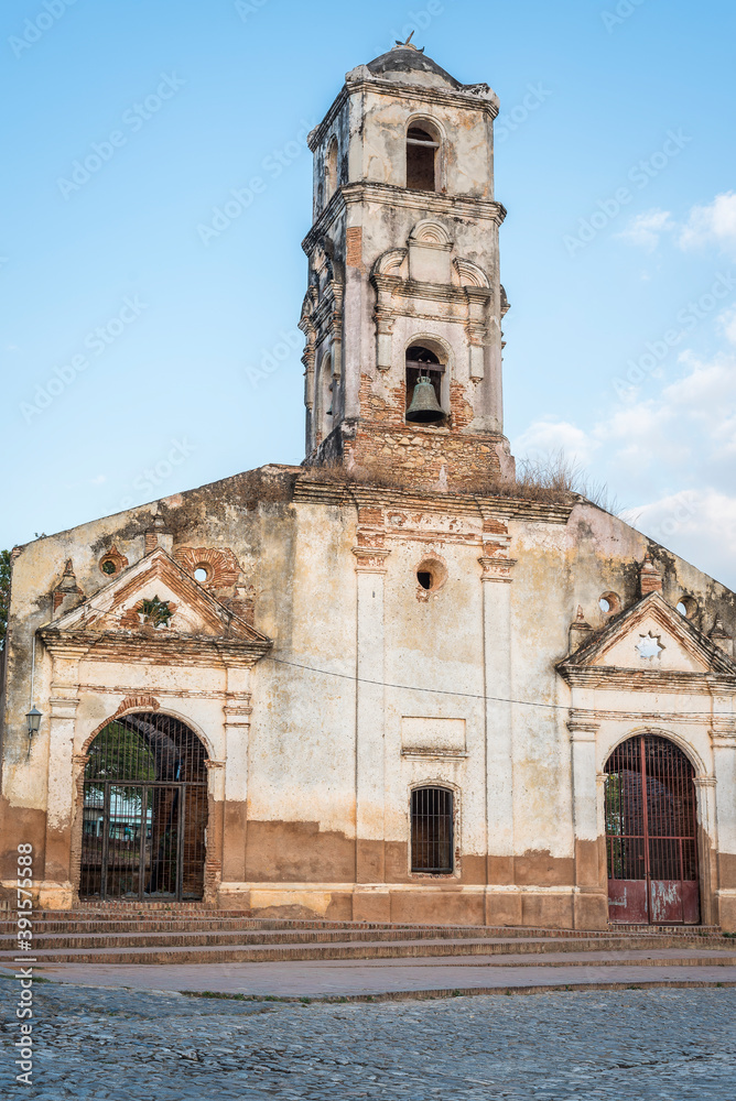Iglesia católica de Santa Ana en Trinidad Cuba 