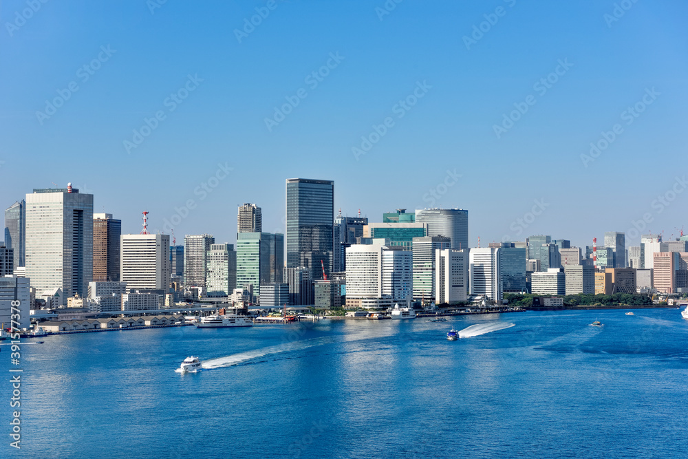 東京湾岸のウォーターフロントエリア  Tokyo Bay waterfront area
