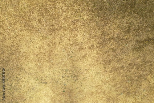 Aerial view or top view that shows an abstract image with the texture of a large field of golden colored grass
