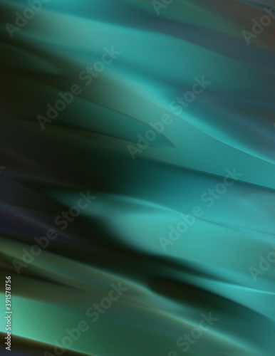 Cool background with vibrant waves of color. 2D illustration of wavy motion. Swirly colorful vibrant shapes. Abstract conceptual wallpaper.