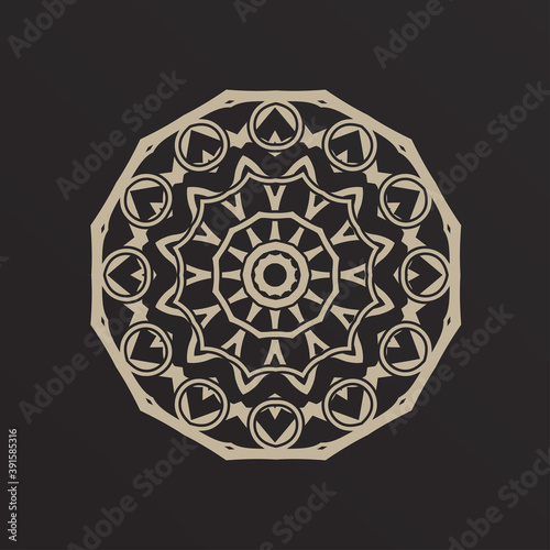 mandala luxury background