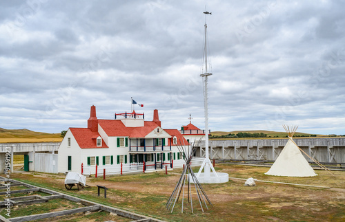 Quadro su tela Fort Union Trading Post National Historic Site