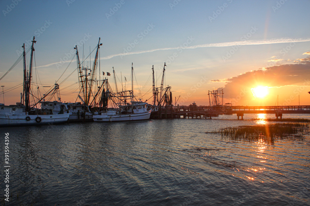 Fototapeta premium Beaufort, South Carolina