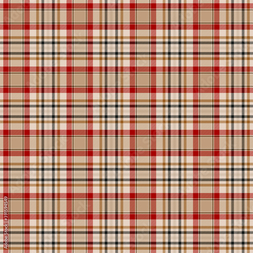 Plaid Seamless Pattern - Colorful plaid repeating pattern design