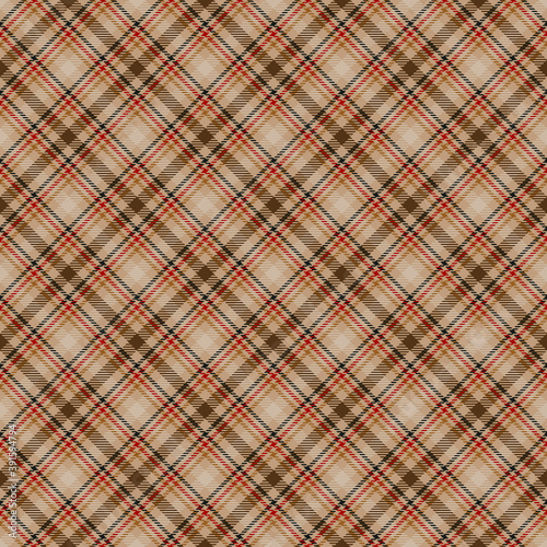 Plaid Seamless Pattern - Colorful plaid repeating pattern design