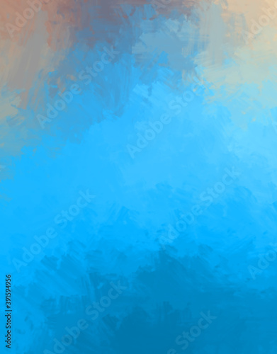 Brushed Painted Abstract Background. Brush stroked painting. Strokes of paint. 2D Illustration.