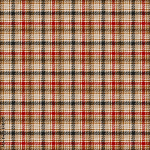 Plaid Seamless Pattern - Colorful plaid repeating pattern design