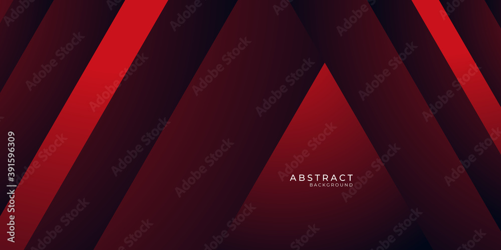 Obraz premium Abstract metallic red shiny color black frame layout modern tech design vector template background