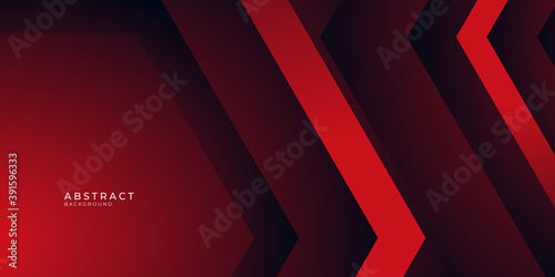 Abstract metallic red shiny color black frame layout modern tech design vector template background 