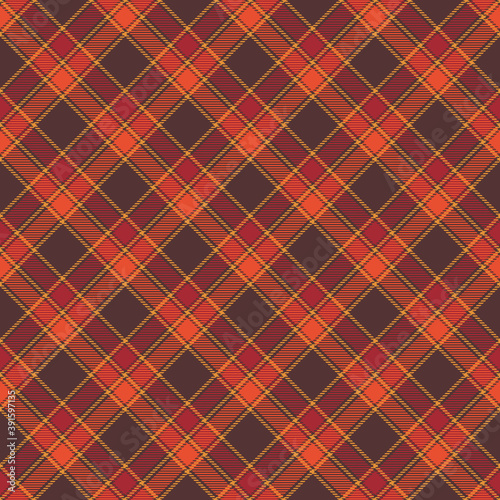 Plaid Seamless Pattern - Colorful plaid repeating pattern design