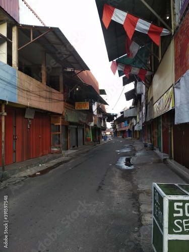 street in the town