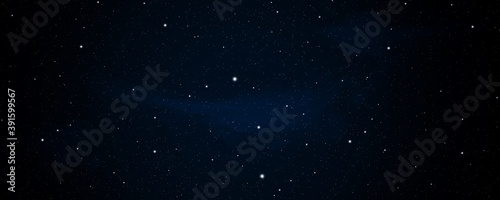  Night sky with stars and galaxy in outer space, universe background 