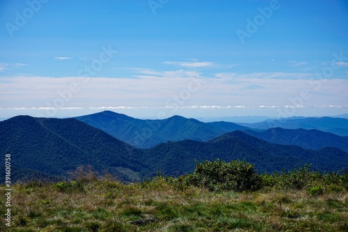 mountain landscape with blue sky © Anna