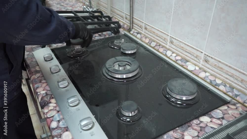 checking home gas burners gas stove checking home gas burners gas stove