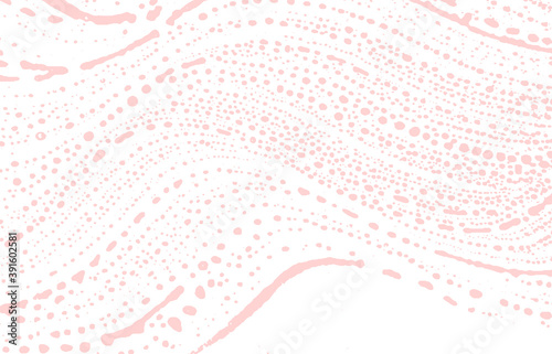 Grunge texture. Distress pink rough trace. Favorab