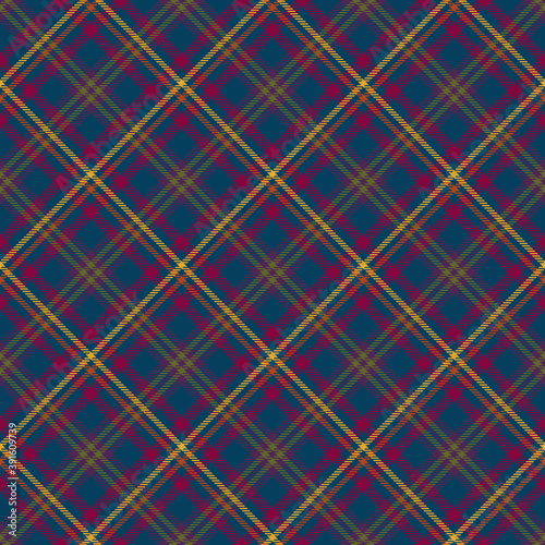 Plaid Seamless Pattern - Colorful plaid repeating pattern design