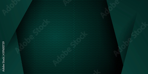 Dark green abstract background