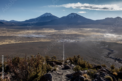 Freedom town in Sajama national park photo