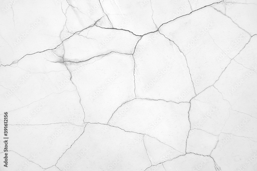 white wall with cracks. white wall with cracks.