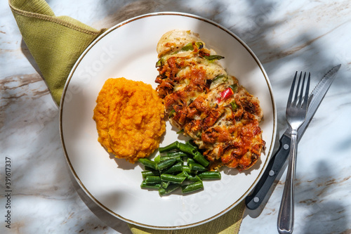 Stuffed Hasselback Chicken photo