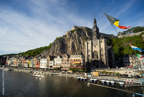 Dinant, Bélgica. Ciudad medieval.