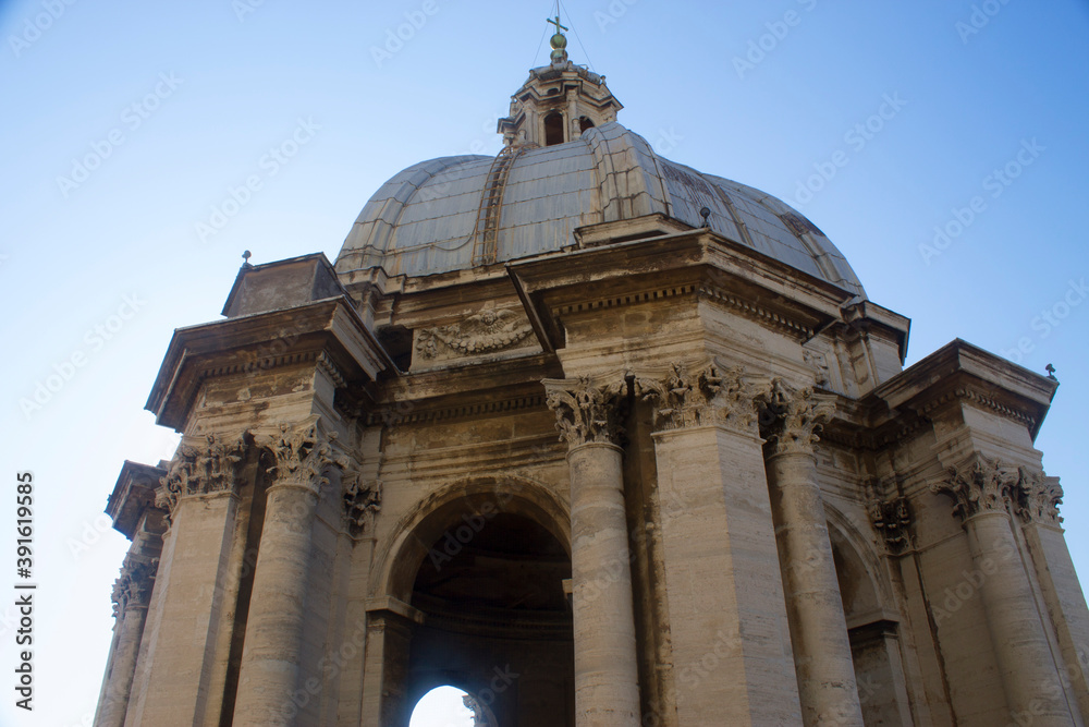 Stone dome in Rome