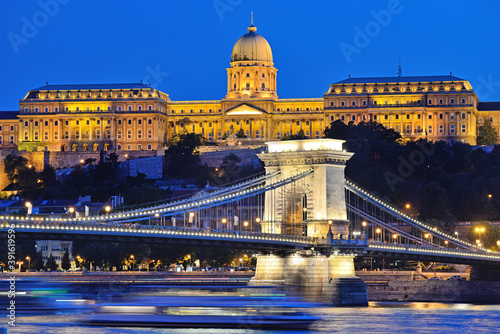 Photography Royal Palace in Budapest (Buda Castle Palace).