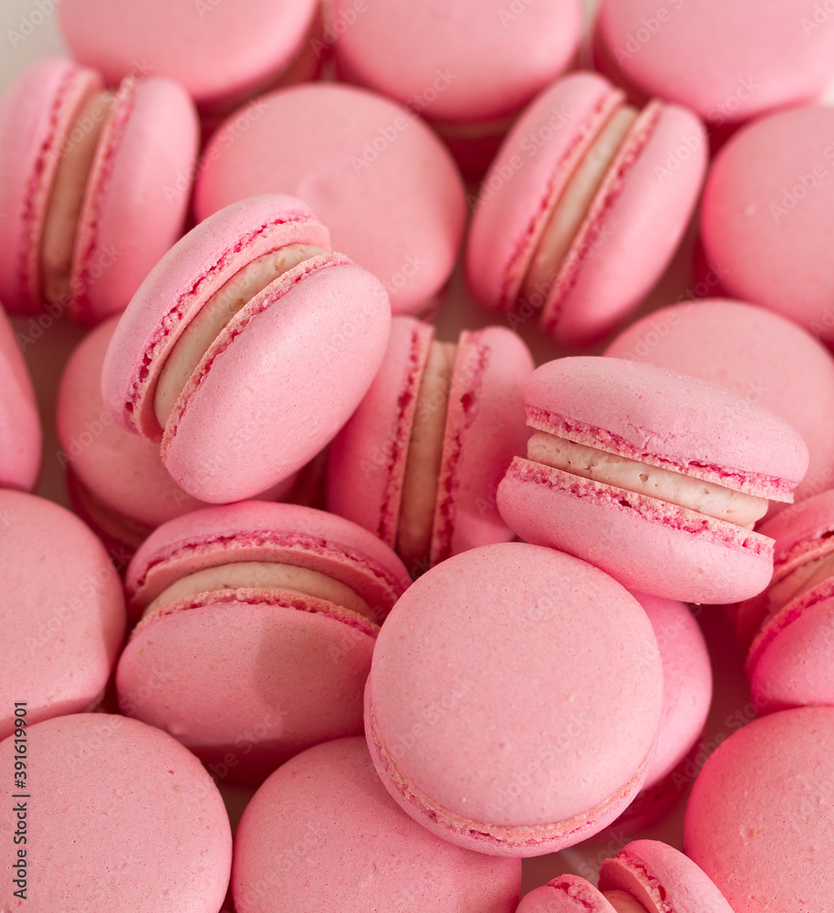 Fototapeta premium pastries macarons. Dessert. French cuisine. Selective focus.