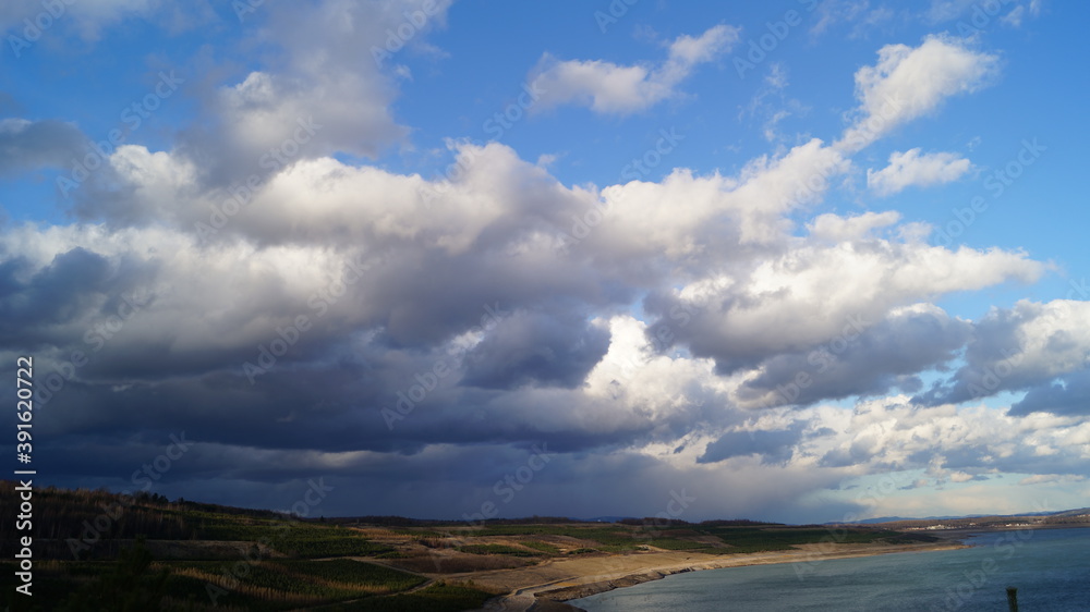 clouds in the sky